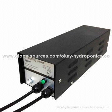 250W Magnetic Ballast for Grow Lights with CE, RoHS Marks, Sized 45 x 12 x 11cm